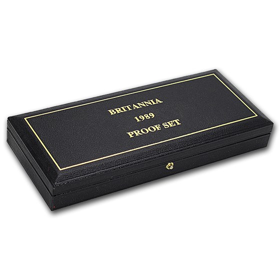 OGP Box & COA - 1989 Gold Britannia 4-Coin Set OGP Box & COA - 1989 Gold Britannia 4-Coin Set